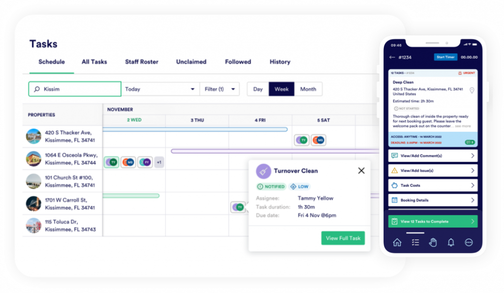Vacation Rental Property Care